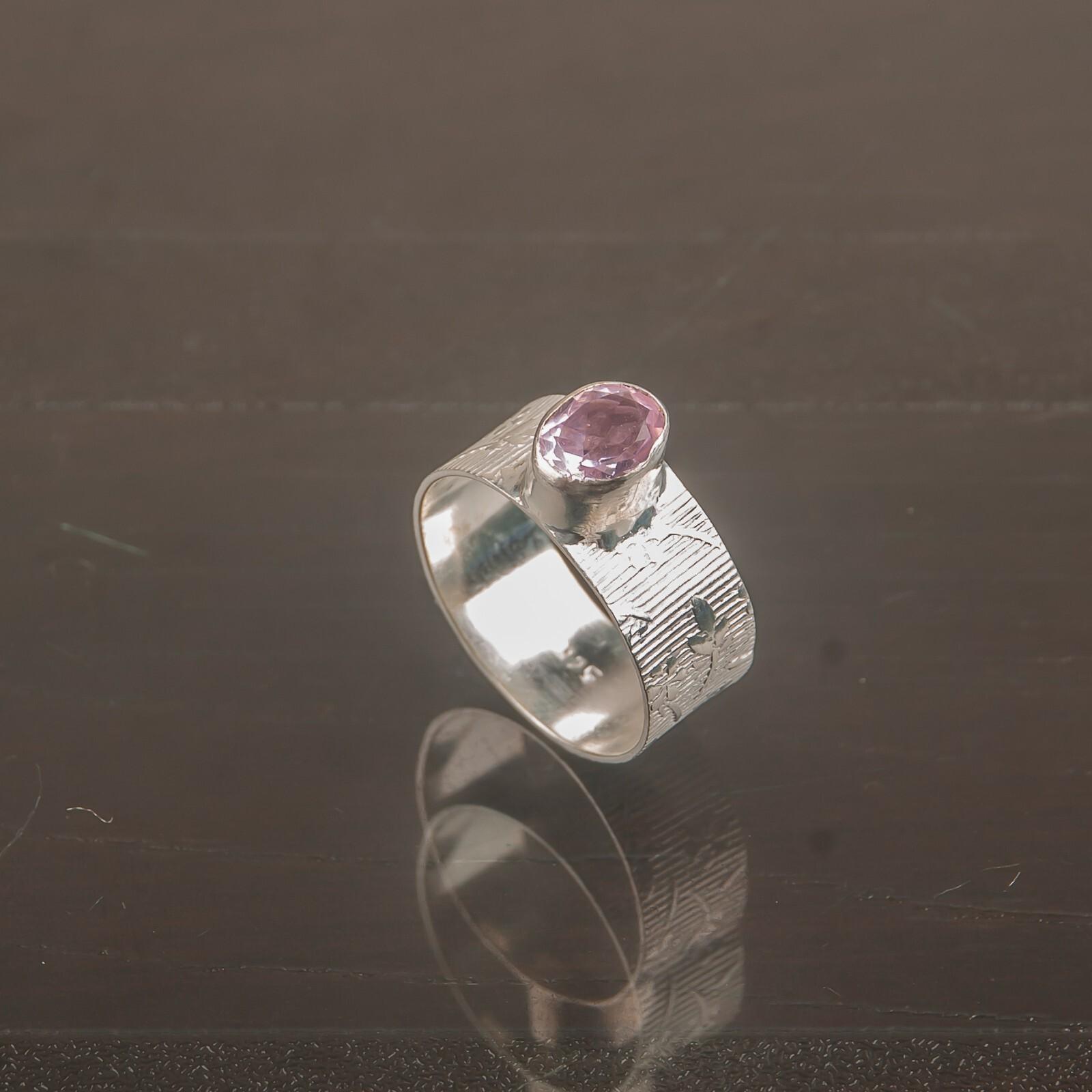 

Морганит Драгоценный камень Ювелирное изделие из стерлингового серебра 925 пробы Кольцо ручной работы Подарок для матери RR-3-11 13