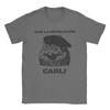 Novelty Viva La Revolucion Carl Dungeon Crawler Carl TShirts for Men 100 Cotton T Shirts  Short Sleeve Tees Printing Tops