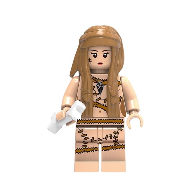 X0285 Evil Dwarf Mechanical Virus Soldier Building Blocks Toy Diy Abs Material Non-electric