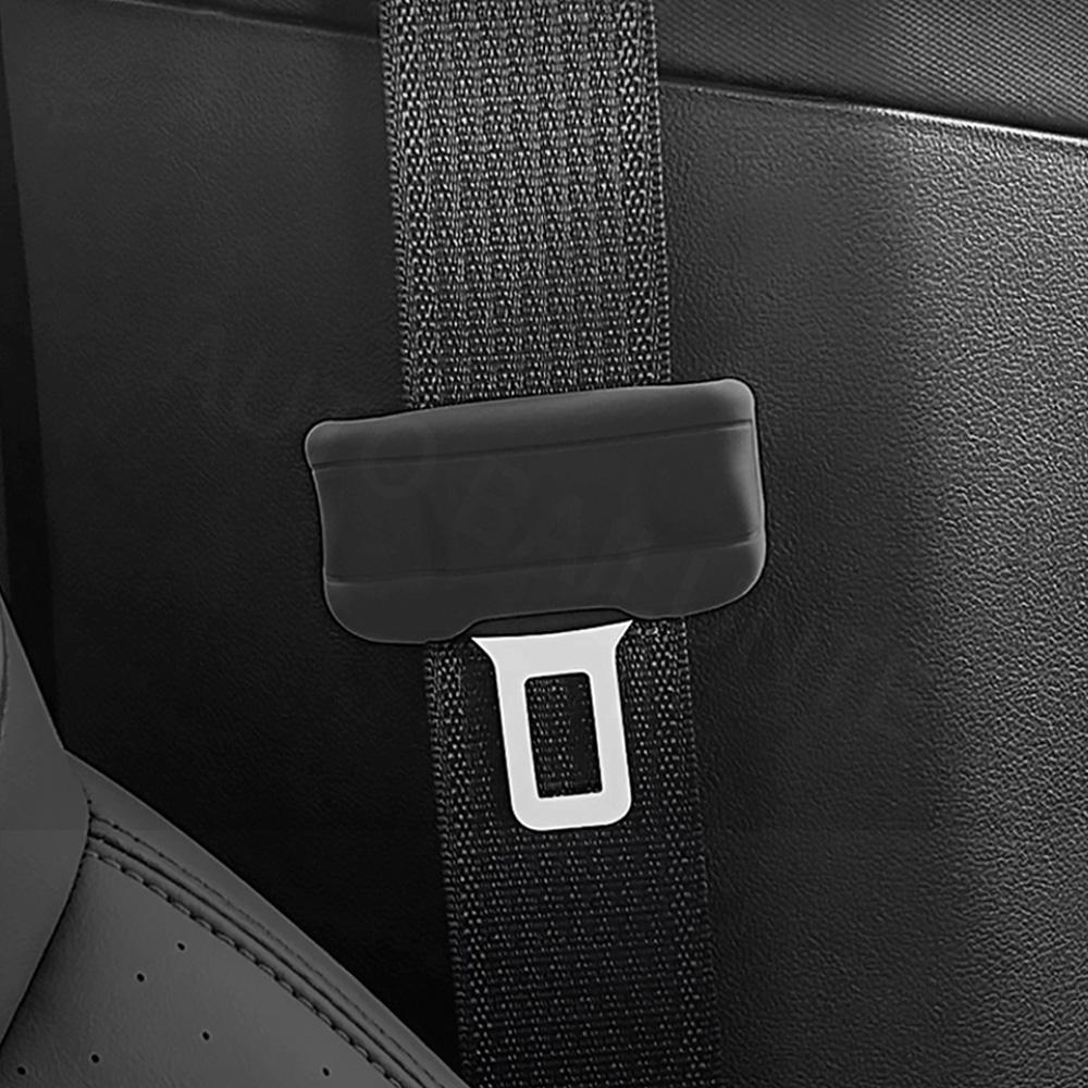 For Tesla Model 3 2025 2025 2025 Highland 2025 2025 2026 Car Seat Belt Buckle Protector Cover Anti-collision Car Accessories