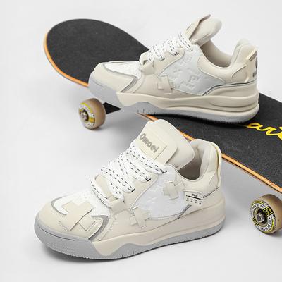 Podzim a zima nová nášivka módní hra chlebové boty pánské a dámské ležérní boty sportovní boty smysl pro design Guochao skateboardové boty