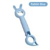 Cute Cartoon Multi Functional Can Opener Kitchen Tool for Beer Whiskey Bottle Caps Jar Lid Opener Stainless Steel PP Ergonomic