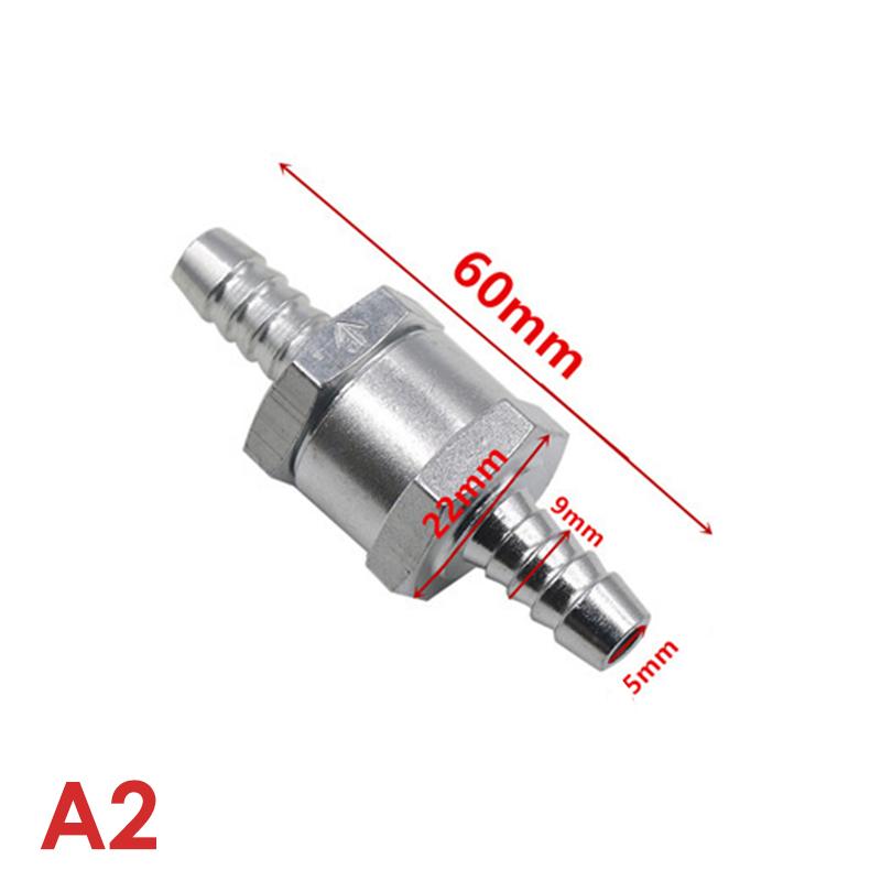 6/8/10/ 12Mm Valves Aluminium Alloy Fuel Non Return Check Valve Fit Carburettor