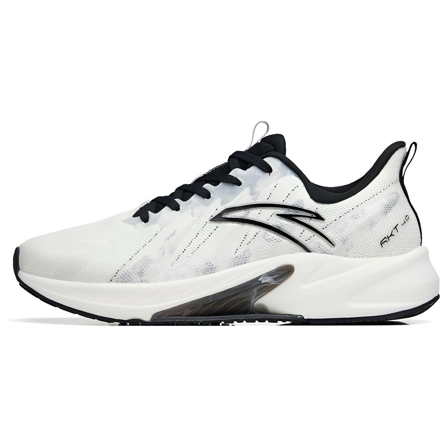 

Новые кроссовки для бега Anta Rocket 4.0 с низким верхом, дышащие, противоскользящие и износостойкие, мужские, бело-черные, 112245530-3 40