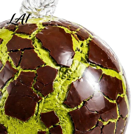 Crispy Chocolate Ball Toy Wax Cracking Squeeze Toy Stress Relief Hand Relaxation Slow Rising Fidget with Crackable Texture Party Favors Safe