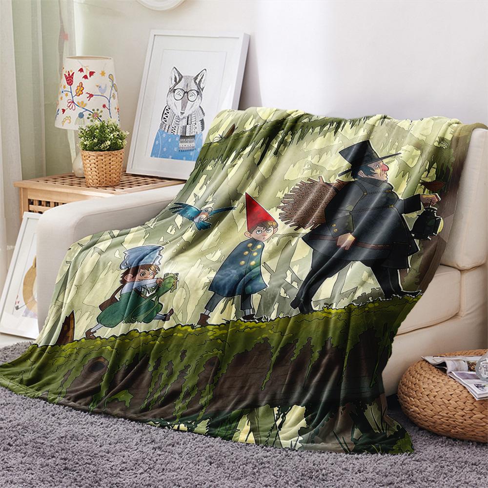 Over the Garden WallFlannel Blanket, High Quality Comfortable for All Seasons, Home Decor, Warmth and Comfort