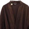 one size robe 70s vintage Velvet Robe coat F Brown Men's Used