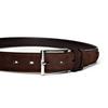 [KIETH] Keith Men's Business Belt, Genuine Leather Nubuck, Dark Brown, Made in Japan, KE21228-39