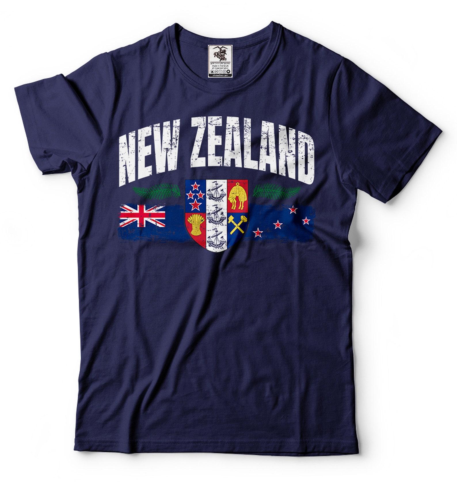 New Zealand Flag Shirt: Patriotic Kiwi Tee S