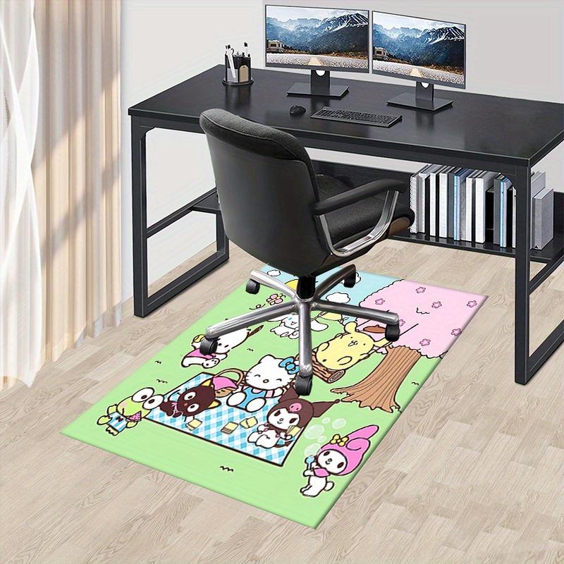 

Office Rug Hello Kitty, Picnic Anti-Slip Rug, Machine Washable for Living Room, Bedroom, Office, Multiple Sizes, Bedroom Mat, Decorative Mat, Durable 60cm by 90cm