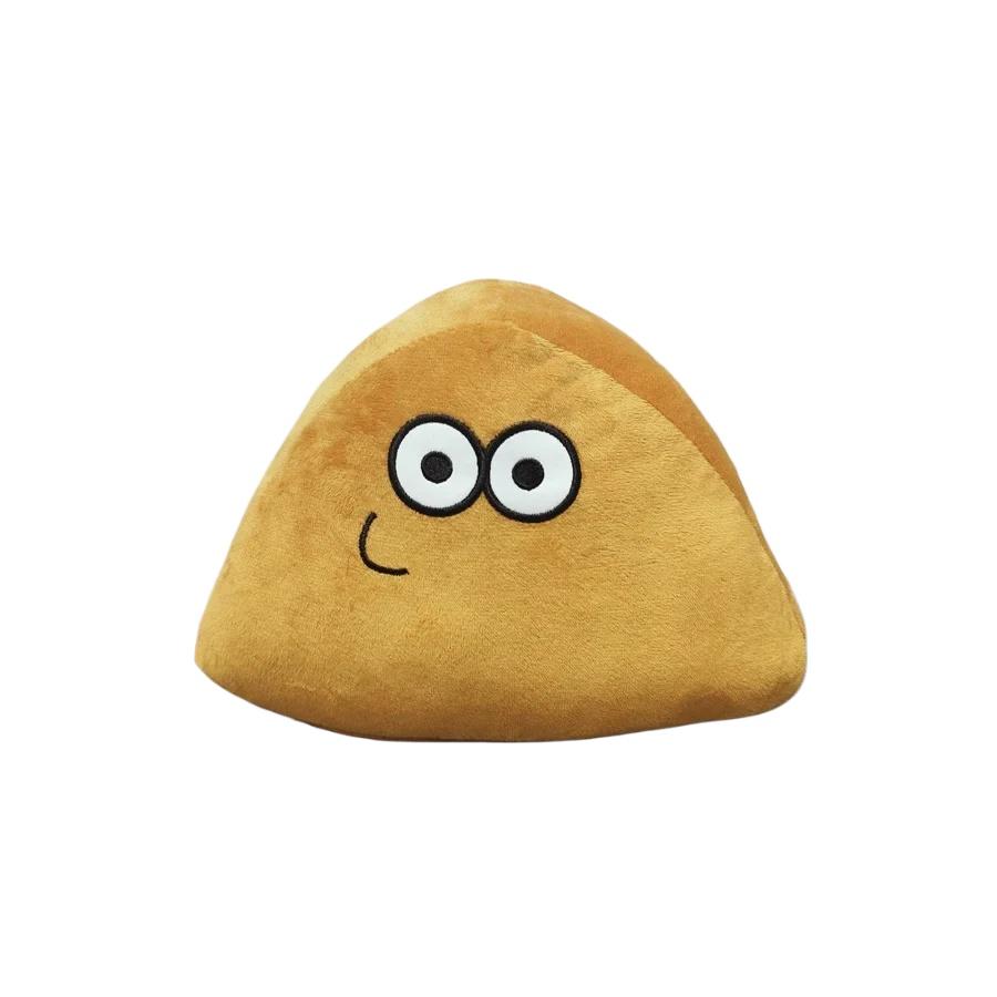 

25 см Pou Alien Plush Pink Smiling Face Plush Toy Furdiburb Emotion Alien Big Eyes Plushie Stuffed Animal Pou Doll