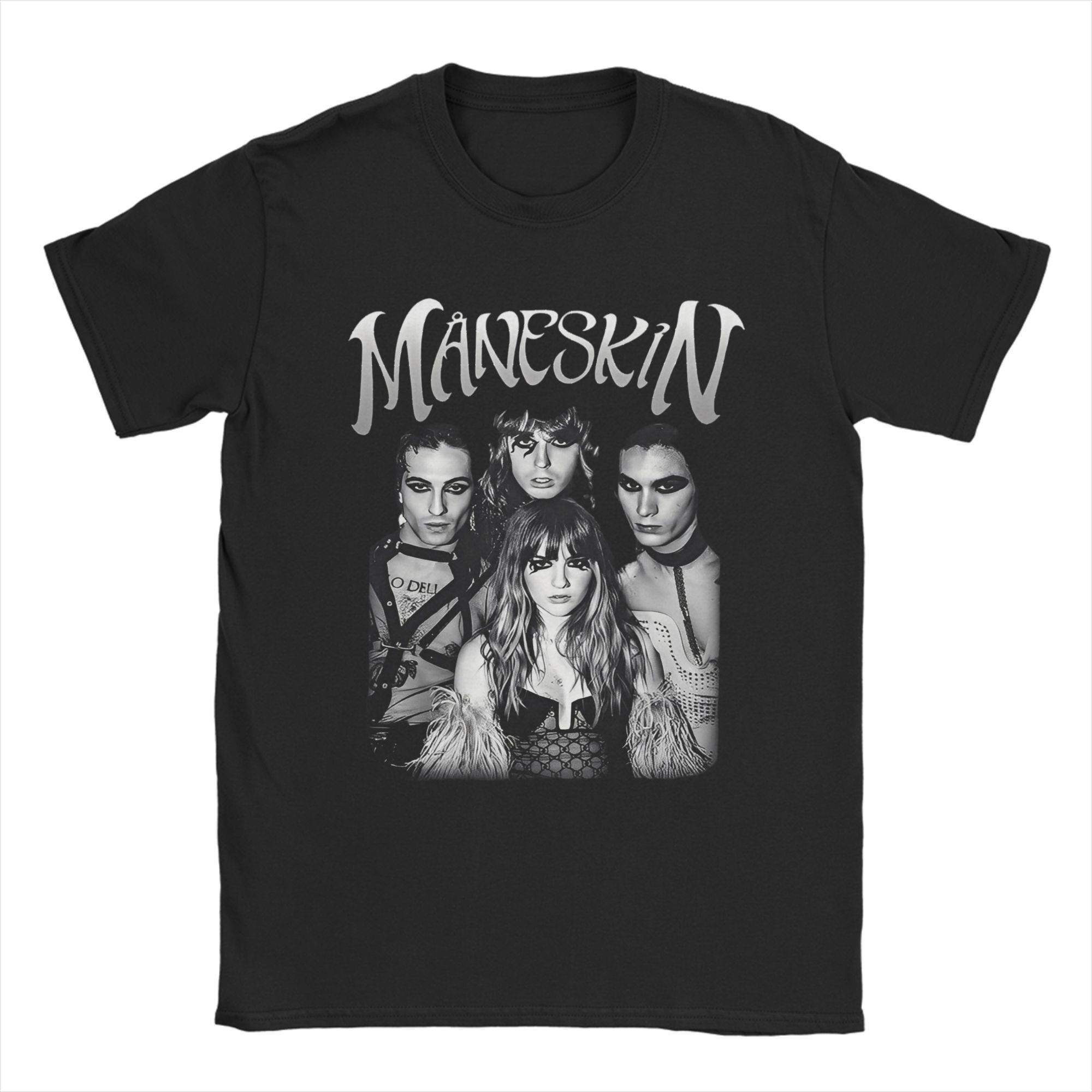 

Unisexeskin Rock Band T Shirts for Unisex Women Cotton Hipster TShirts Round Collar Tee Shirt Short Sleeve Clothing Summer S