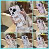 Protective Kickstand Phone Case For Huawei P70 Pro/Pura 70 Pro+ Wrist Strap Shockproof Dirt-resistant Cartoon Cute Ring