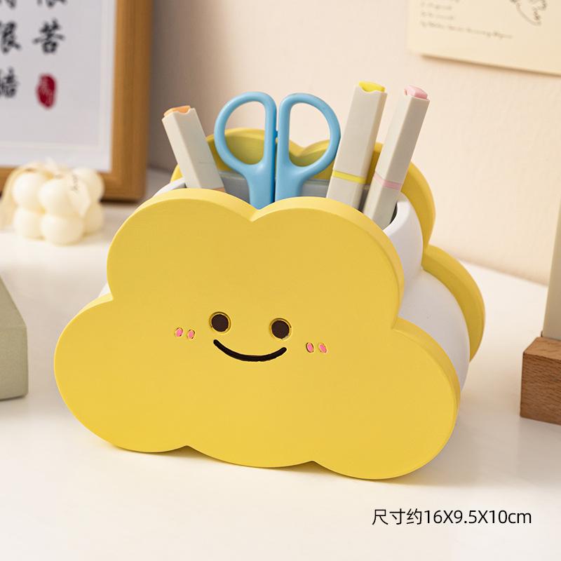 

Креативный милый персонаж скульптура держатель для ручки офисный рабочий стол хранение украшение студенческие практичные канцелярские принадлежности украшение дома