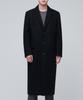 Musinsa Standard Mtr Daddy Shoulder Single Long Coat [Black]
