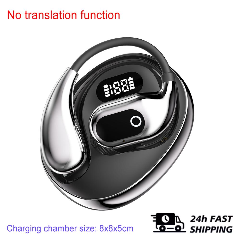 Smart Bluetooth Wireless Headphones 144 Languages Real Time Translator AI HiFi Travel Earbuds Low latency ENC Business Earphone