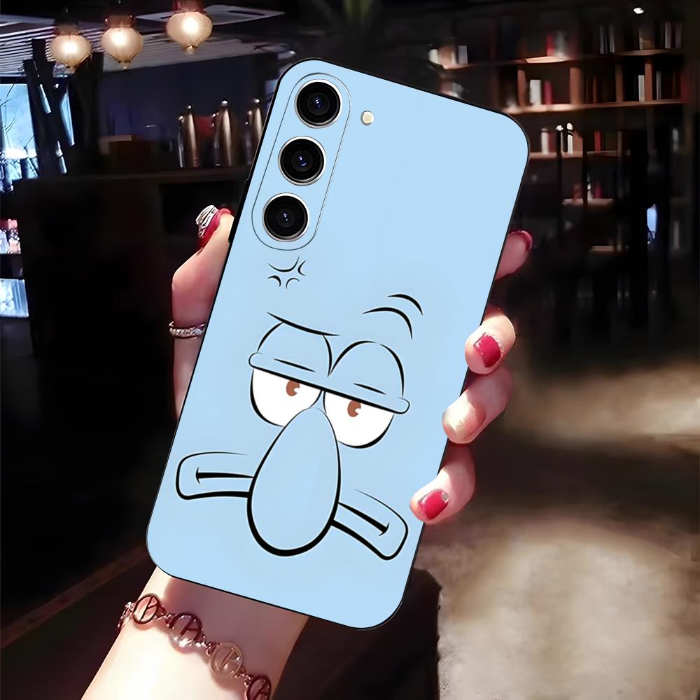 Funny Spongebo Phone Case For Samsung S26 S25 Edge S24 S23 S22 S21 S20 Ultra Plus Fe Galaxy Silicon Cover