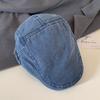 Fashionable Plain Vintage Beret Cap For Men And Women With Elegant Embroidery Spring For