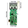 10x21700 Battery Plastic Case with PCB Charging Protection Board Box Shell For Milwaukee m18 18V 8Ah Lithium Battery Housings