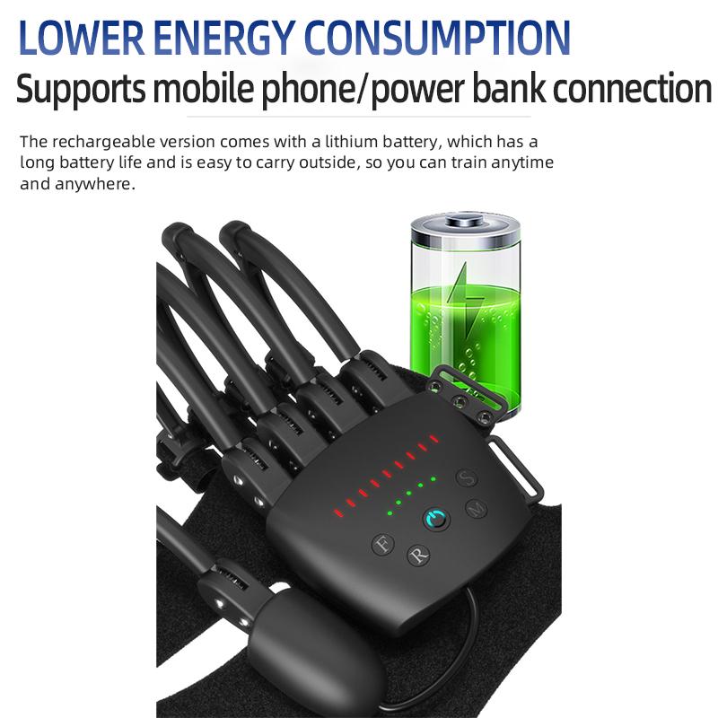 Intelligent Exoskeleton Rehabilitation Robot Gloves Equipment Hand Function Rehabilitation Training Massage Device Stroke Hemiplegia
