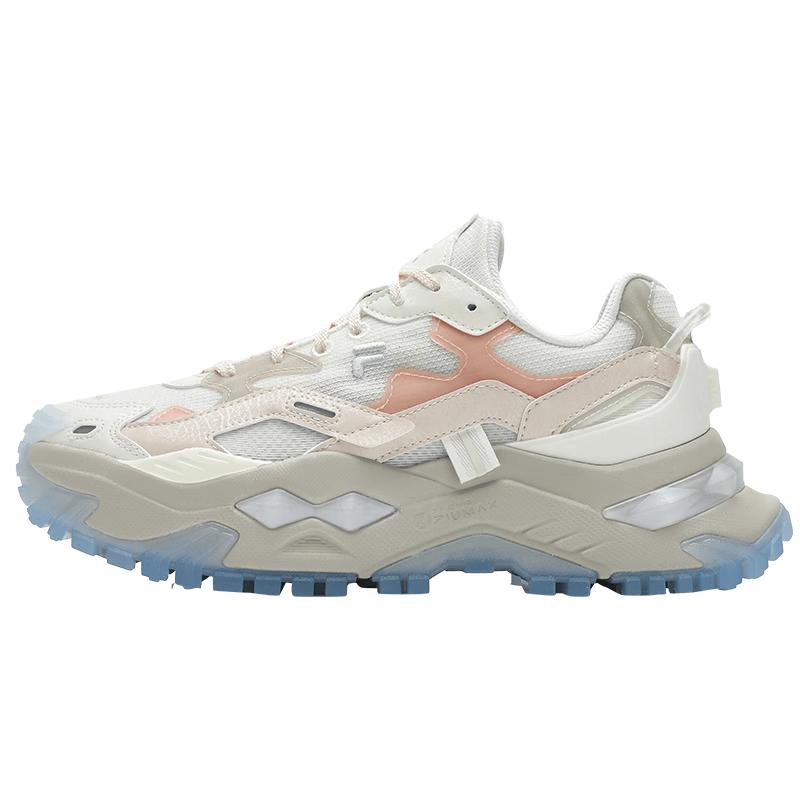 FILA FUSION Bianco Hard Candy Women s Casual Running Shoes W US 7.5