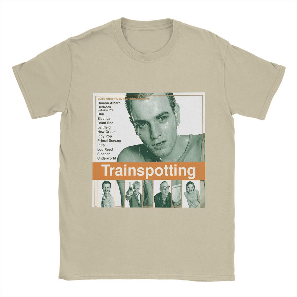 Trainspotting Film T-Shirt Summer 100 Cotton T-Shirts For Man Harajuku Pattern Tee Shirt Short Sleeve Y2K Casual Tops