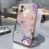 Cat and Girl Applicable iPhone17promax Apple 16 Mobile Phone Case 14/13 Transparent 15 All-inclusive X Anti-drop