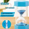 45-Minute Drop-Proof Hourglass Timer for Kids - Toothbrushing and Time Management Tool
