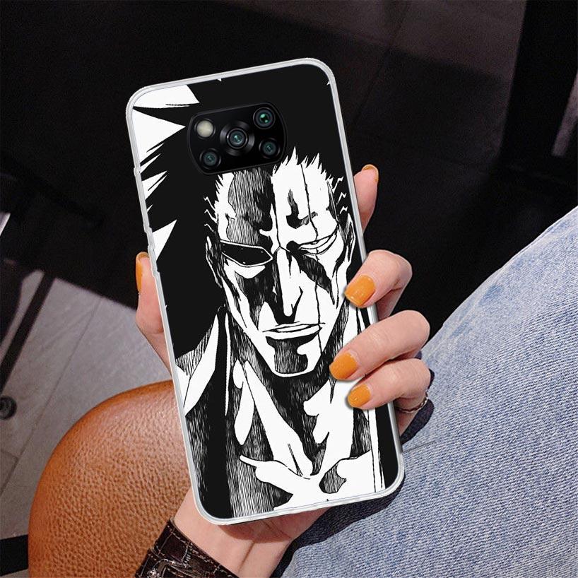

Bleach Zaraki Kenpachi Phone Case For Xiaomi Poco X7 X6 X5 Pro F7 Ultra Redmi 15C 15 13C 13 12C 12 10 10A 10C 9 9A 9C 9T Cover P Redmi 9
