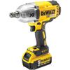 DEWALT Rázový utahovák XR 18V 5Ah Li-Ion 3 rychlosti Dodáváno se 2 bateriemi v kufříku TSTAK, S možností připnutí a stohování