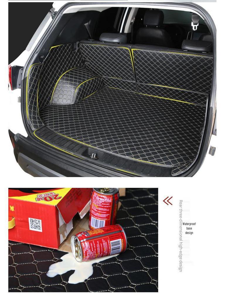 Xingyuan UP Car-Specific Interior Modification Trunk Mat (Compatible with Aftermarket Body Kit)