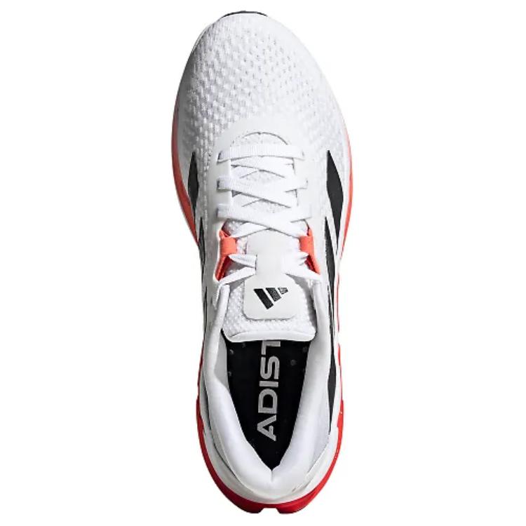 Adidas Adistar 3 White Black Solar Red Men Sneakers Cloud-White Core-Black IH7650