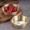 3Pcs/Set Stainless Steel Bowl Rice Wine Salad Snack Fruit Bowls Tableware Sauce Dishes Food Plate Kitchen Utensils