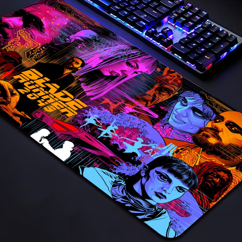 Blade Runner  Mouse Pad Large Gaming Accessories Mouse Mat Keyboard Mat PC Gamer Desk Pad Computer Mousepad Laptop Mausepad
