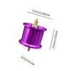 Fishing Reel Spool Aluminum Alloy DIY Baitcasting Reel Refit Spool Part Fishing Tool for Flying Fishing