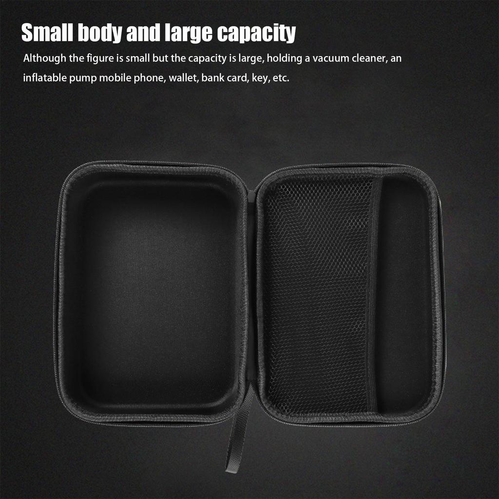 Car Vacuum Cleaner Storage Bag Auto Vacuum Cleaner Storage Bag Noise Reduction Storage Organizer for Long Trip Outdoor Adventure