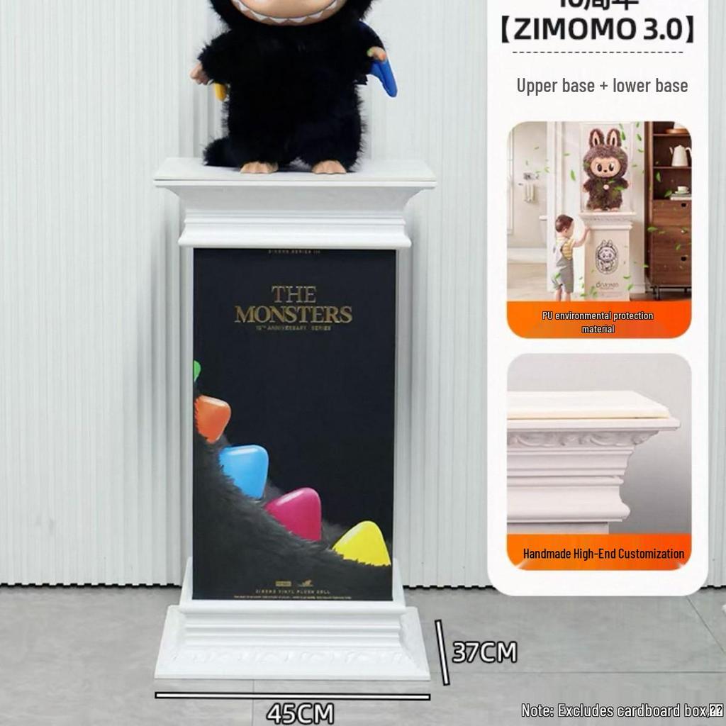 LABUBU ZIMOMO Archangel Acrylic Display Box with Magnetic Door