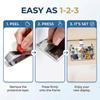 SUNEZLGO 2 Pack Car Picture Holder and Visor Photo Clip, Car Accessories, Acrylic Magnetic Car Photo Holder, Easy Install Universal Fit, Personalized