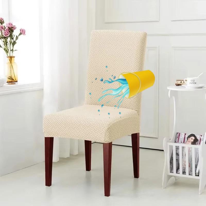 

T-Shaped Star Chain Chair Cover Hot-Selling Backrest Integrated Elastic Seat Cover Dining Table Chair Cushion Set Chair Protection Universal сірий колір