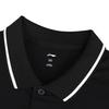 Li Ning Logo Print Simple Comfortable Sweat-Absorbing Quick-Drying Versatile Short Sleeve Polo Shirt Casual Sports Suit YPLV047-3+AKST593-7