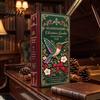 24 Day Advent 2D Acrylic Calendar 24-Day Christmas Garden Calendar Hummingbird Countdown with Decorations Bird