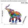 Resin Elephant Figurine Home Office Decor Gift For Kids And Teens
