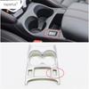 Central Console Front Gear Shift Panel Water Cup Holder Cover Trim For Nissan Qashqai J11 2014 -  Carbon Fiber Accessories