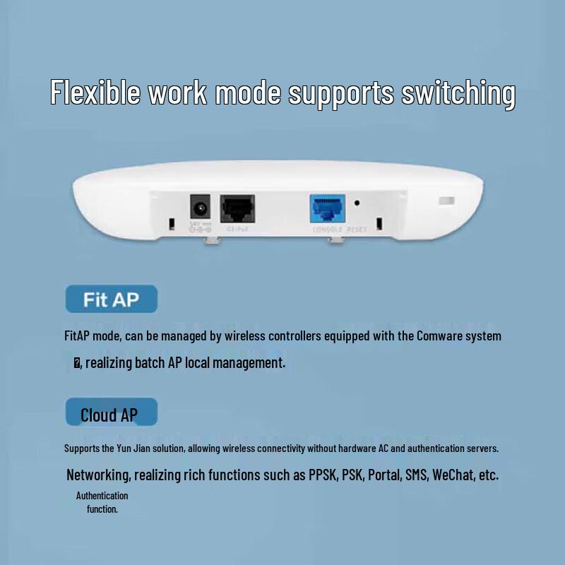 H3C WA6520S-E-FIT WiFi 6 Wireless AP