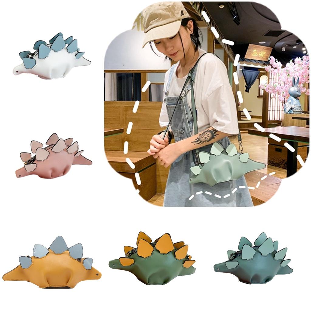 Cute And Colorful Dinosaur Cartoon Crossbody Bag For Women Fashionable And Trendy