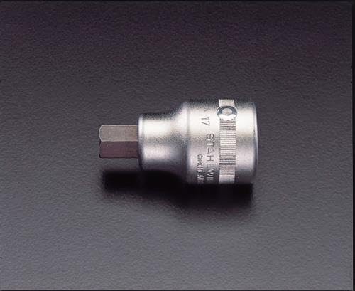 

ESCO Bit Socket 1/2 sqx19mm/60mm [HEX] EA617ZL-19