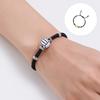 Pulseira de Fitness Ajustável com Design Tecido Feita para Entusiastas de Esportes e Declarações de Moda Uso Confortável