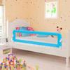 VidaXL Bed Rail for Children 150x42 Cm Blue 10104