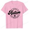 Basic Clothing Unisex Clothes Autism Awareness Print T Shirt Trend Summer Tops Fashion Short Sleeve Tees Autism Graphic Tshirt