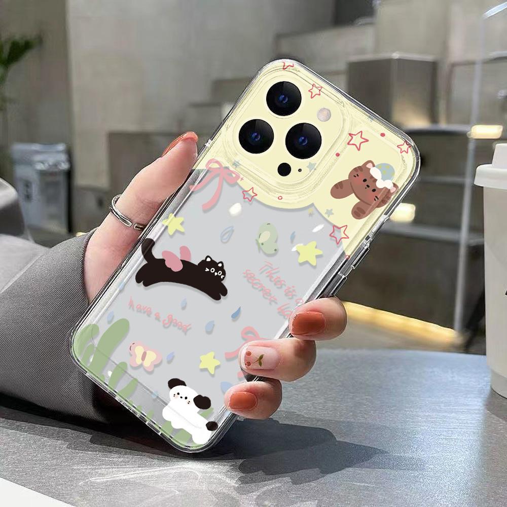 Reinforced Drop-Proof Space Case for iPhone 11 12 13 14 15 16 iPhone 14 15 16 Pro Max Samsung A16 A35 A36 A54 A55 S25 Xiaomi 11T